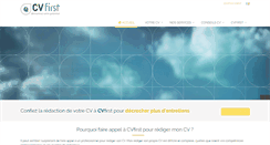 Desktop Screenshot of cvfirst.com